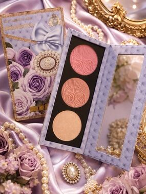 Pat McGrath Labs x Bridgerton Divine Blush & Glow Trio Love At First Blush NIB